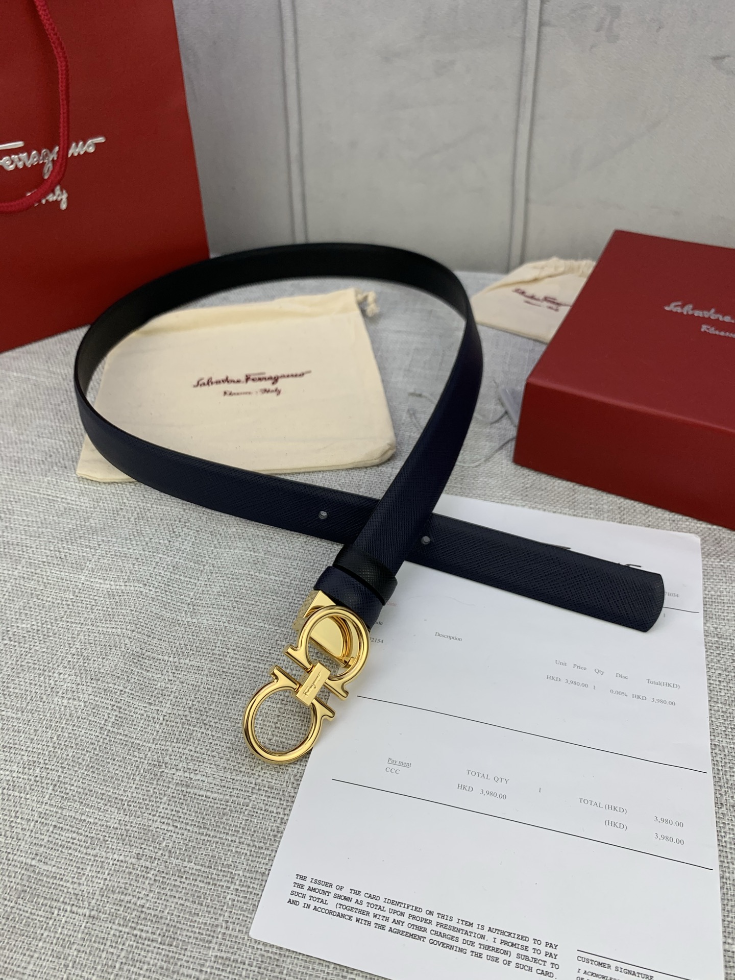 “Real Grade Female Ferragamo Belt: Perfect Modulation with Gancini Logo” - 图片 5