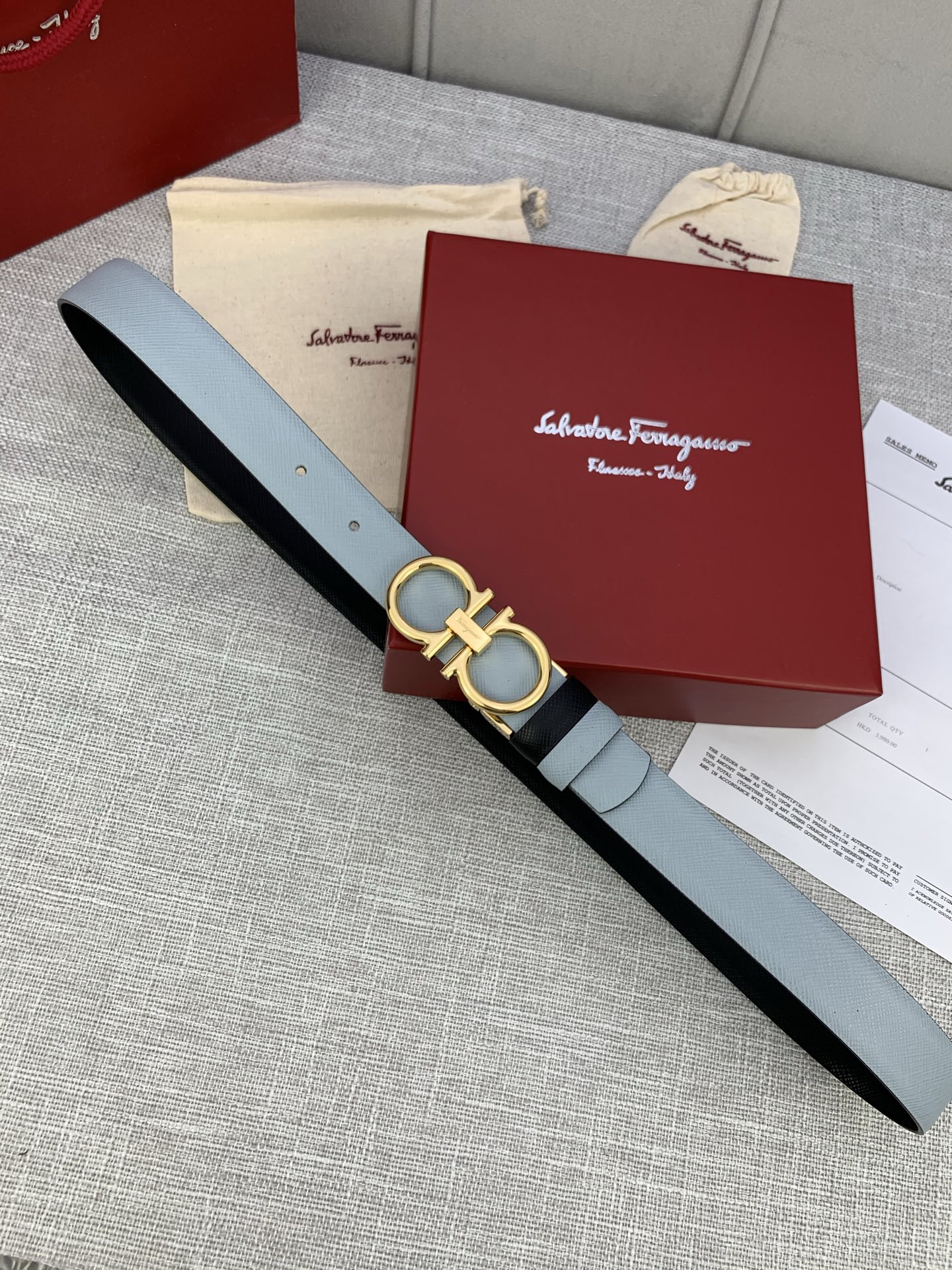 Real Grade Female Ferragamo Belt: Adjustable and Tailored Perfection, 2.5 cm Gancini Logo