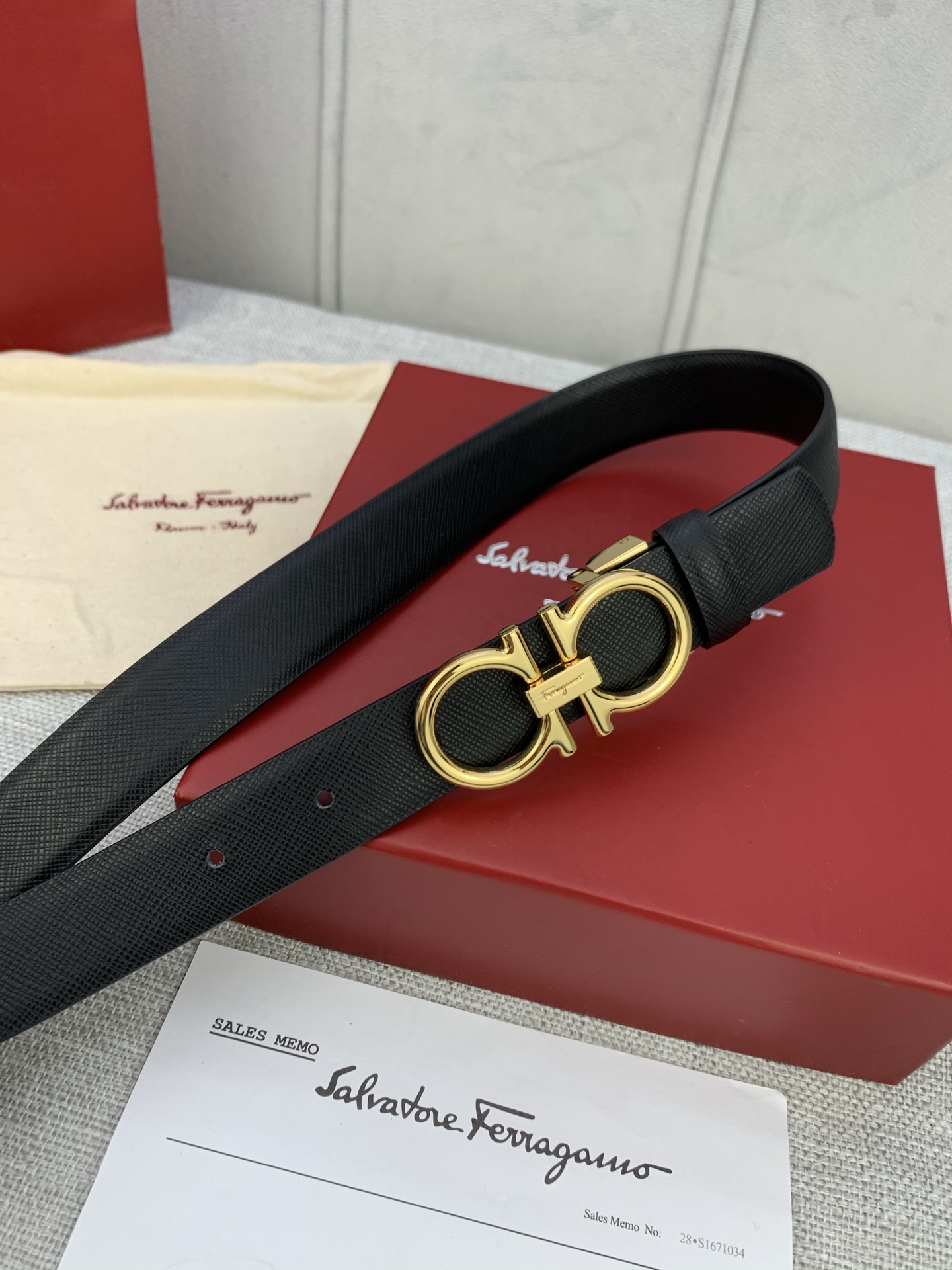 “Salvatore Ferragamo Real Grade Female Leather Belt Purchase Review” - 图片 8