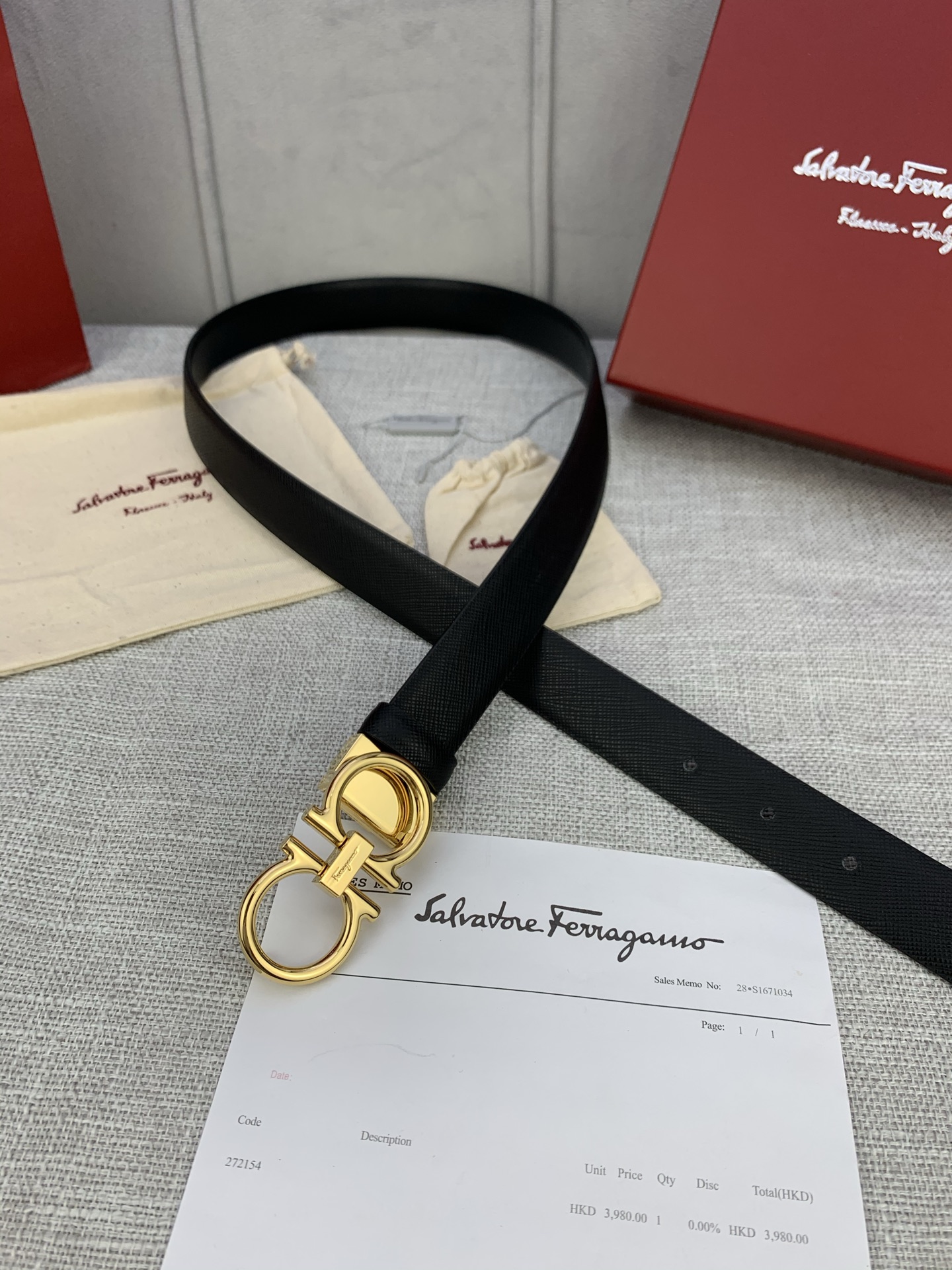 “Salvatore Ferragamo Real Grade Female Leather Belt Purchase Review” - 图片 7