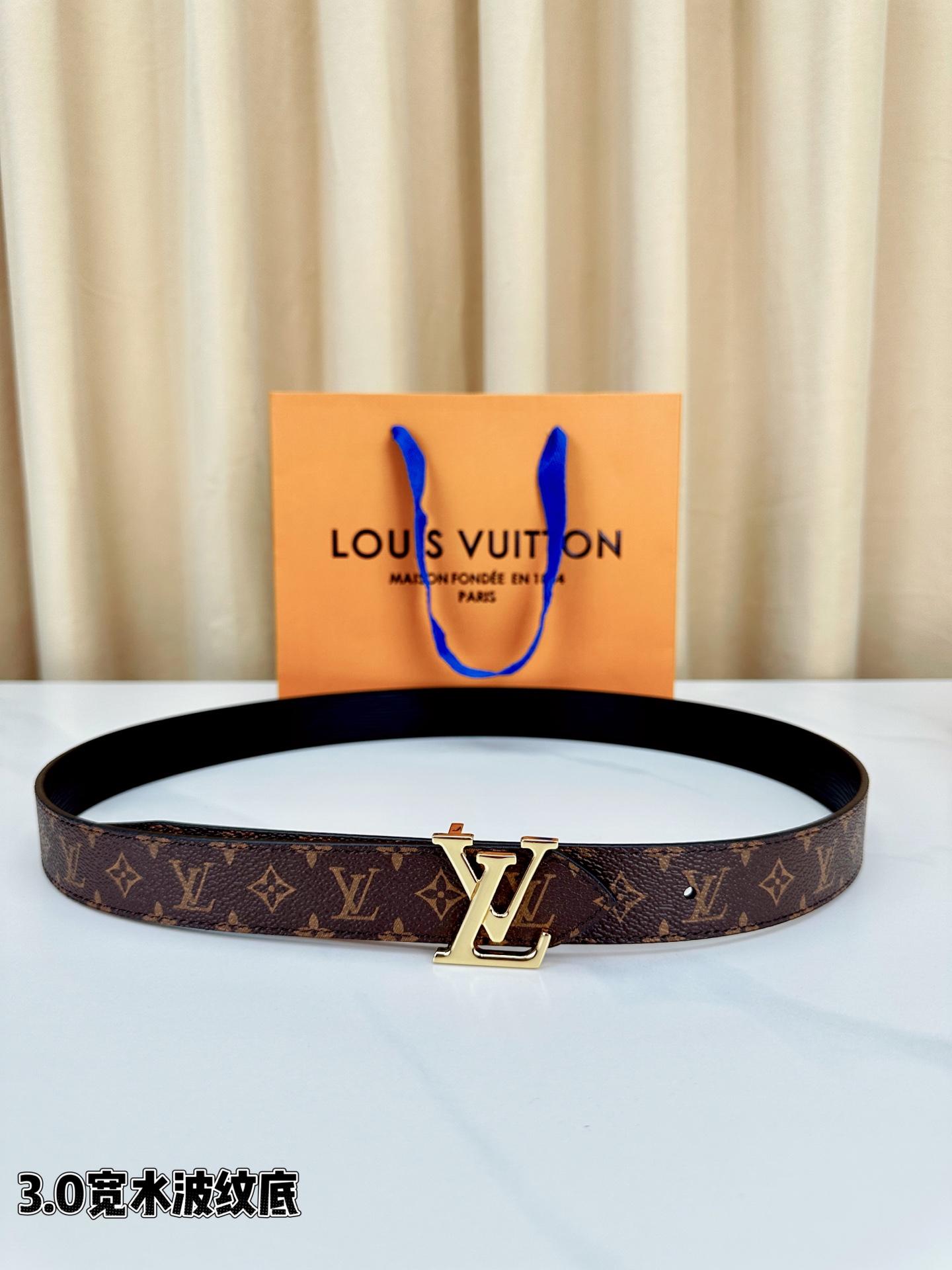 LV Style Pink Leather Women's Belts Lookbook Reference image 1