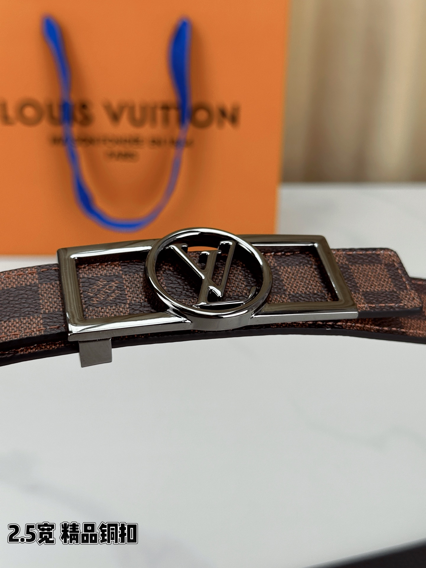 LV Style Leather Women's Belts Lookbook Reference image 2