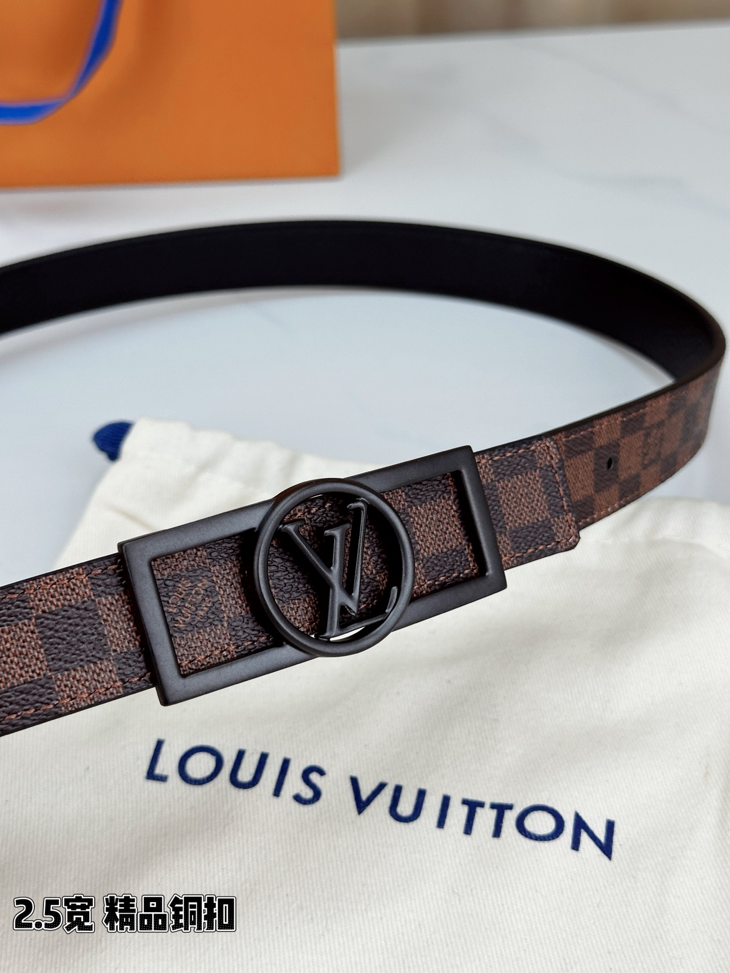 LV Style Leather Women's Belts Lookbook Reference image 2