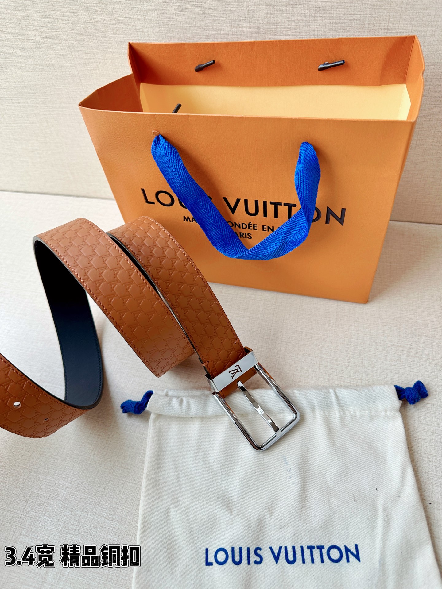 L家 3.4cm宽压纹皮带 经典金属铜扣搭配多色皮质-Chinese UA Cheap High Quatity Brand Clothes Bags handbags Sneakers wholesale wholesaler seller from China Factory suppliers Fashion Clothing Shoes best Quality Beautiful Price L家 3.4cm宽压纹皮带 经典金属铜扣搭配多色皮质