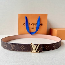LV 3.0宽精品铜扣 经典老花/白棋盘格/黑花腰带,Monogram涂层帆布与Damier格纹三款可选,立体LV字母扣 LV 3.0宽精品铜扣 经典老花/白棋盘格/黑花腰带,Monogram涂层帆布与Damier格纹三款可选,立体LV字母扣