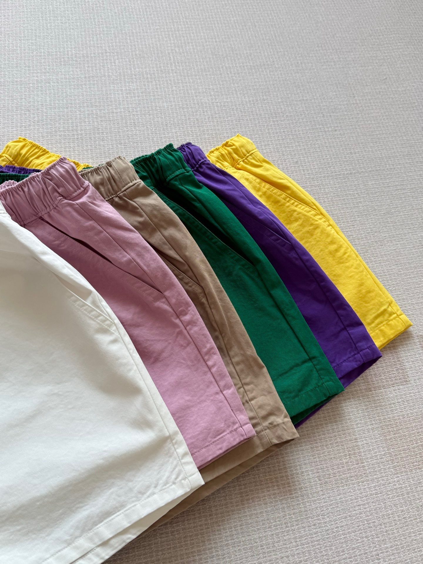Classic Logo Embroidered Drawstring Shorts, Retro Style, Cotton Twill Fabric 9 i1749873068499 3482 0 7