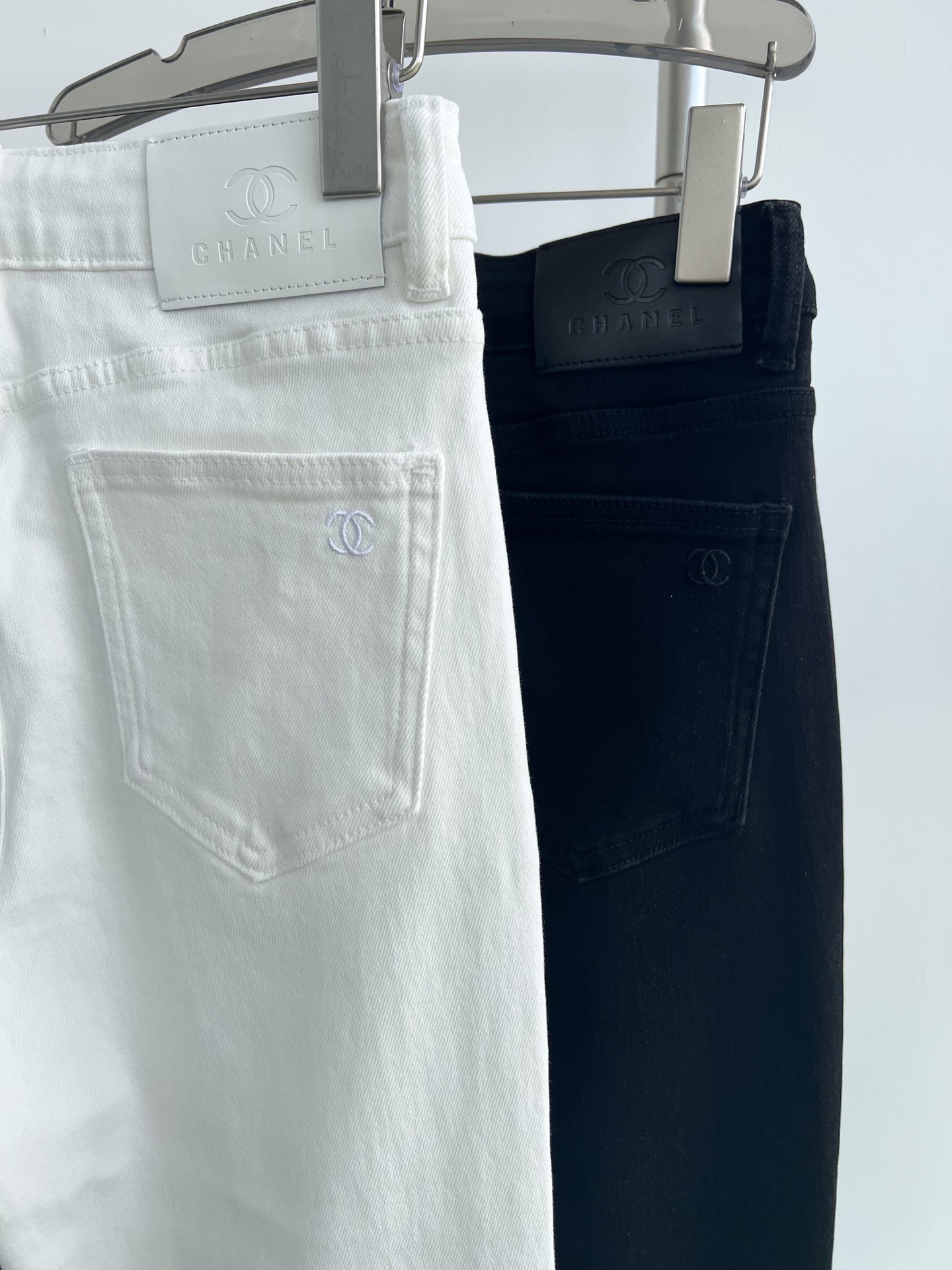 Chanel Women's Flared Jeans with CC Logo - Comfortable & Stylish 6 i1757752475725 5561 0 4