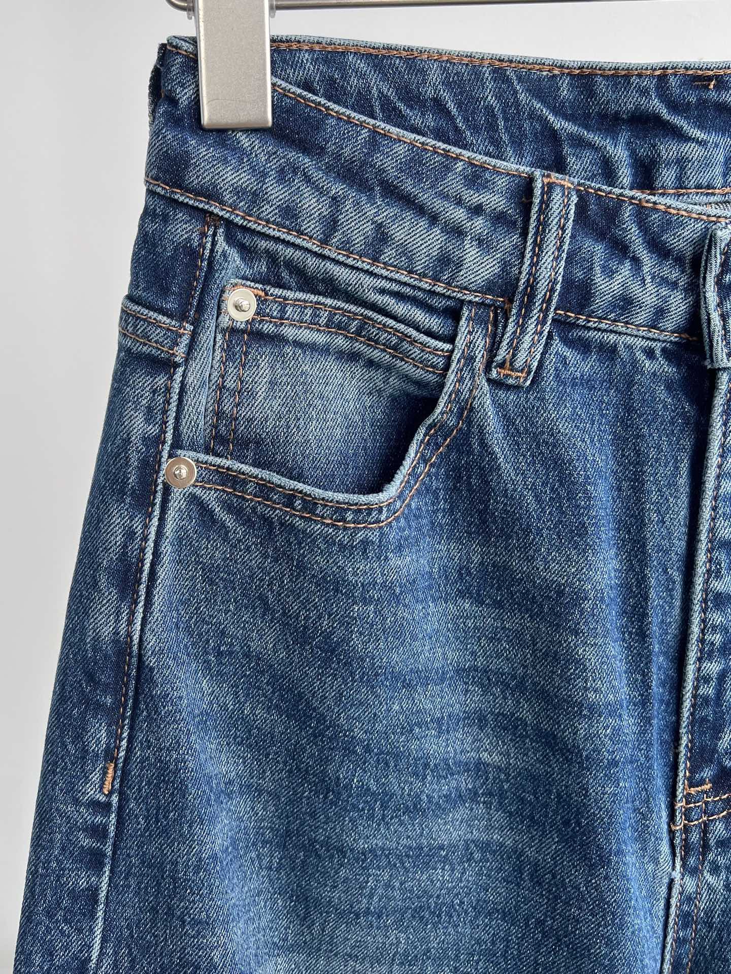 Gucci Embroidered Logo Straight Leg Jeans - Comfort & Style, Black Gray/Blue 4 i1759658950415 8554 0 2