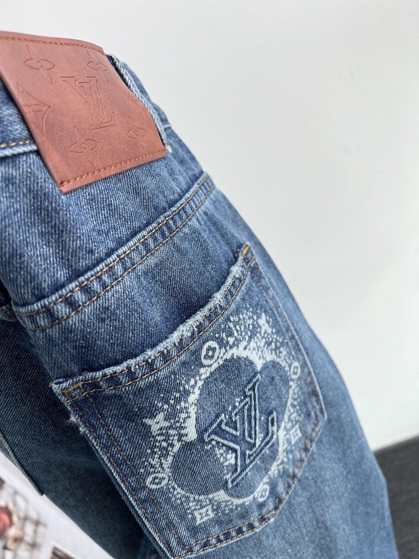 Logo Print Wide Leg Jeans High Waist Denim Pants 7 i1759659183580 1068 0 5