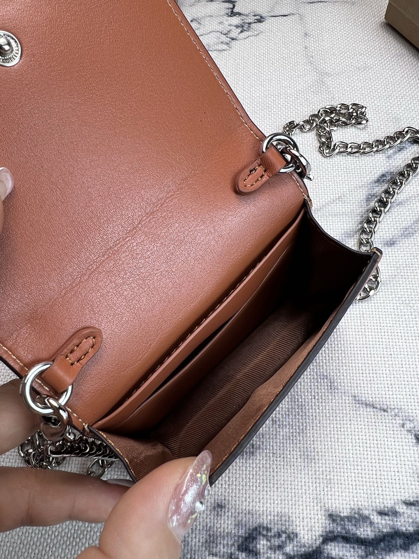 Coach COACH蔻驰 CK391彩虹 按扣开合折叠每一款都正中老阿姨的少女心 不会夸张的包包