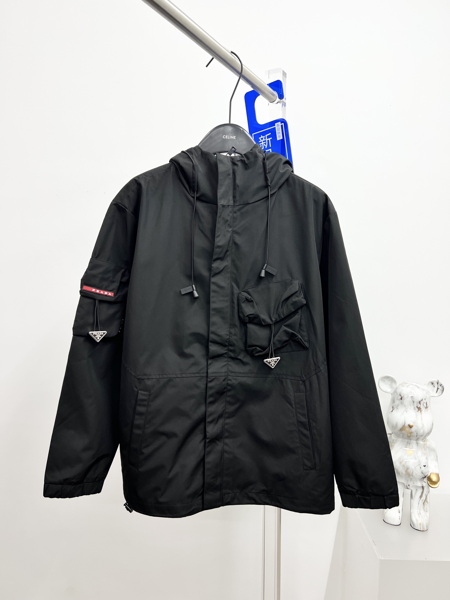 P330 Prada, completa con tres etiquetas, vendida por adelantado, nueva chaqueta para hombre primavera 2026, original, c…