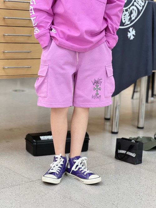 Chrome Hearts Vanity Affair Pink Cargo Shorts Trendy Design and Comfortable 1 Chrome Hearts Vanity Affair Pink Cargo Shorts Trendy Design and Comfortable
