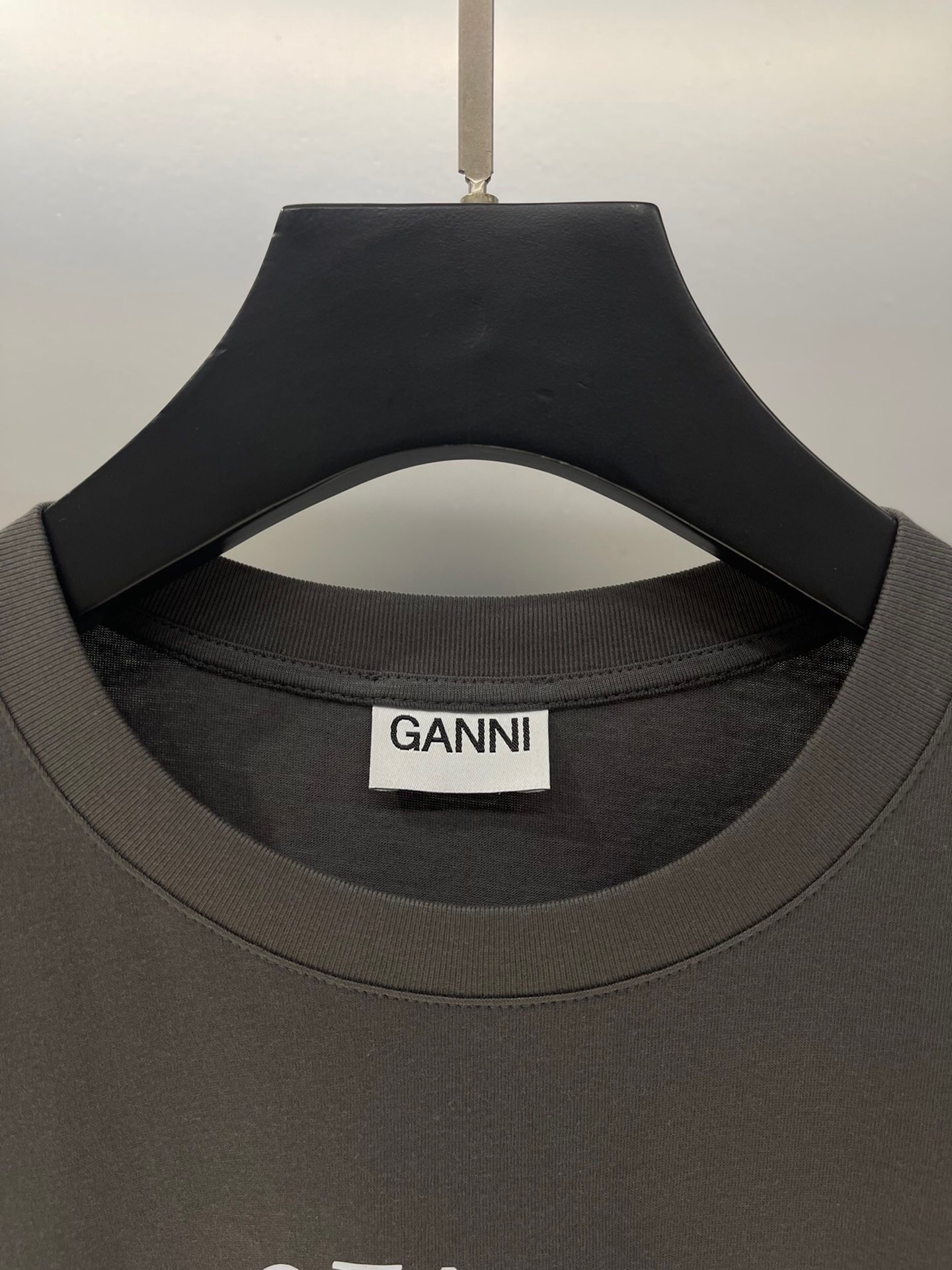 独家首发高端原单品质GAN*I24/新款印花胸前字母logo图案短袖T恤低调高级经典版型上身巨显瘦优雅气