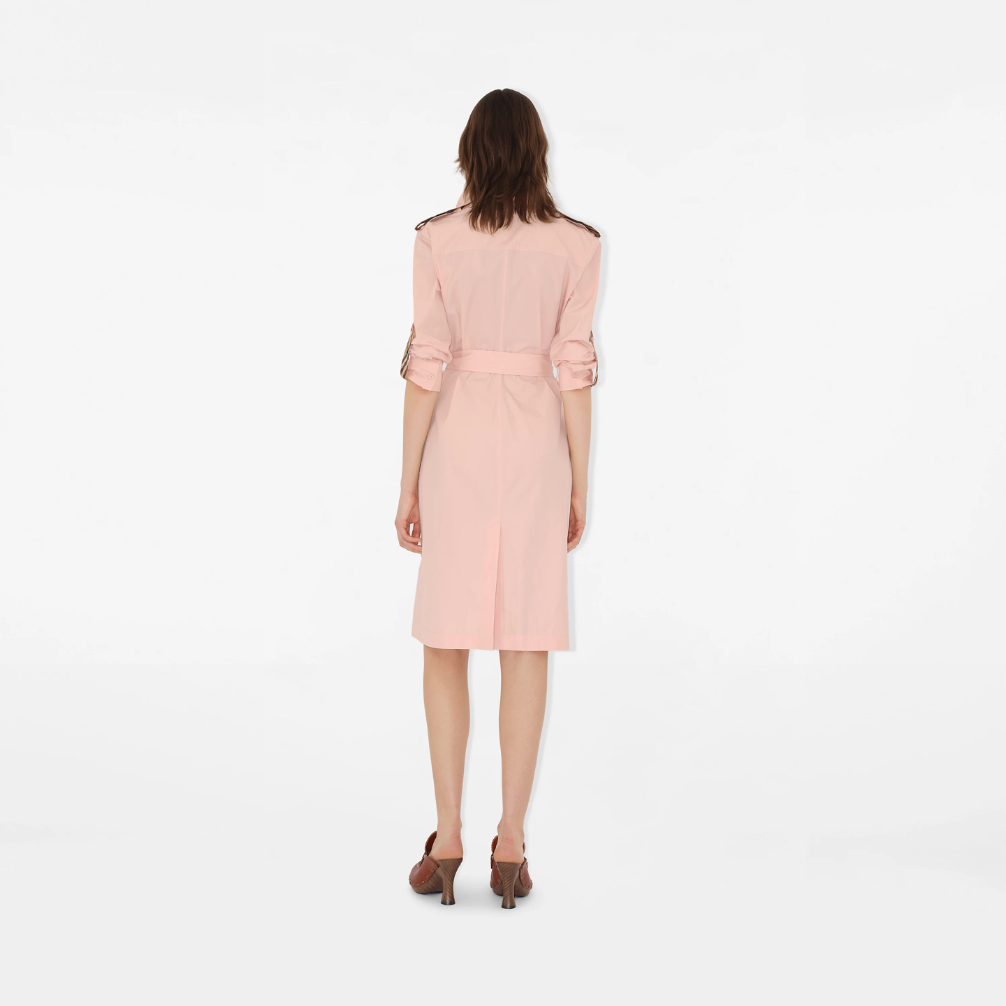 Stylish Burb*r/25 Long-Sleeved Shirt Dress for Flattering Fit and Quality Packaging - 图片 4