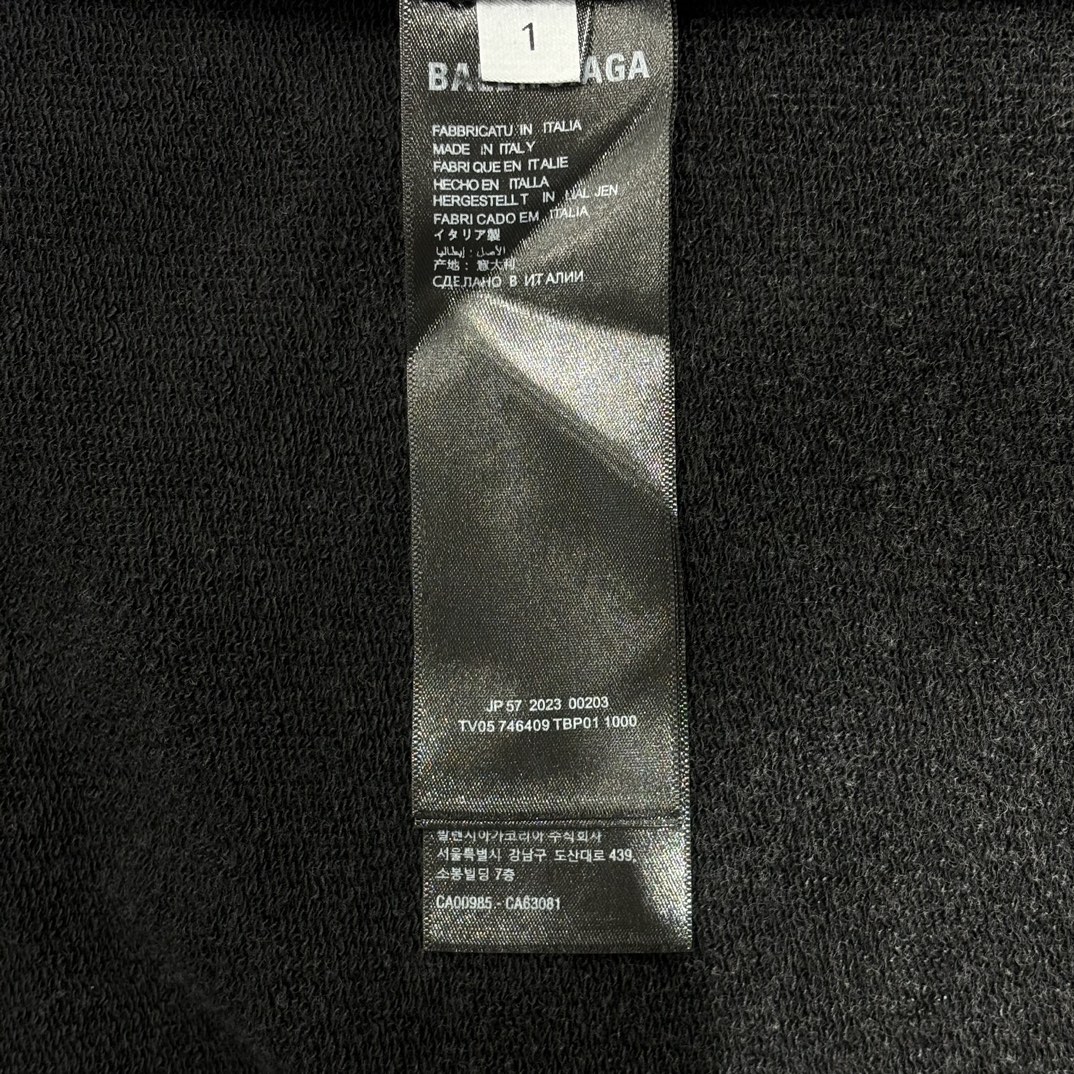 발렌시아가 23FW 남성 긴팔 135515 Balenciaga Long Sleeve 썸네일 이미지