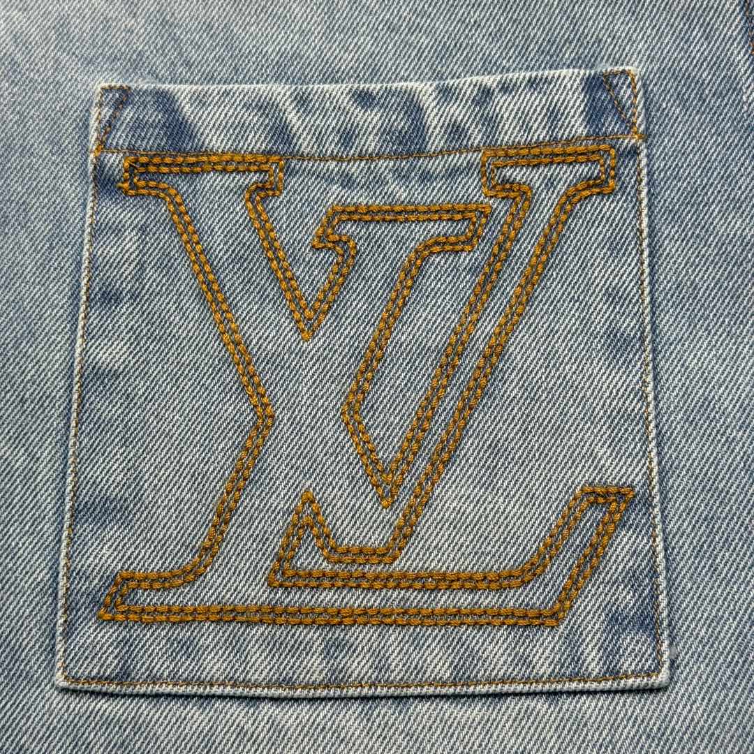 루이비통 LV 데님 반소매 셔츠 138979 썸네일 이미지