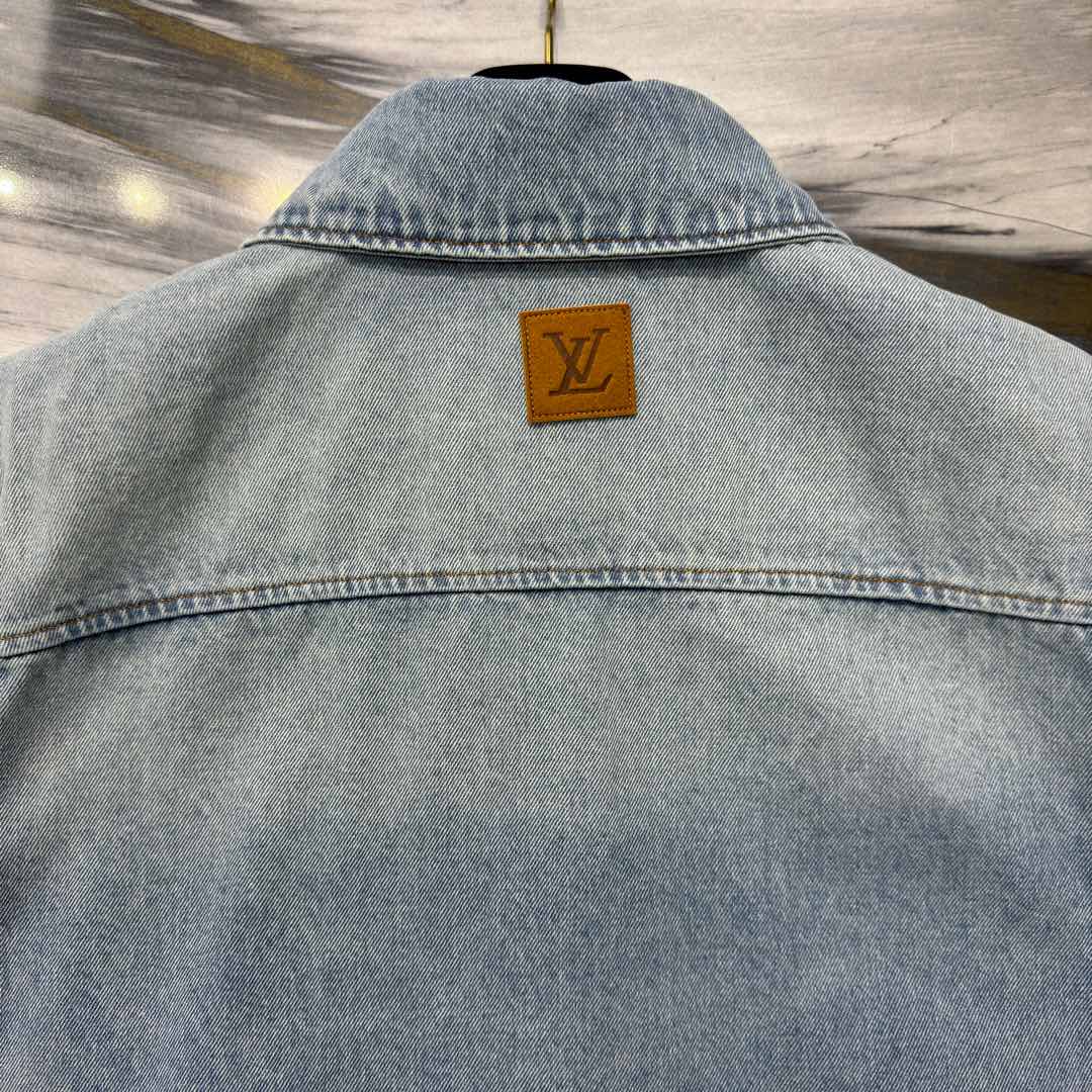루이비통 LV 데님 반소매 셔츠 138979 썸네일 이미지