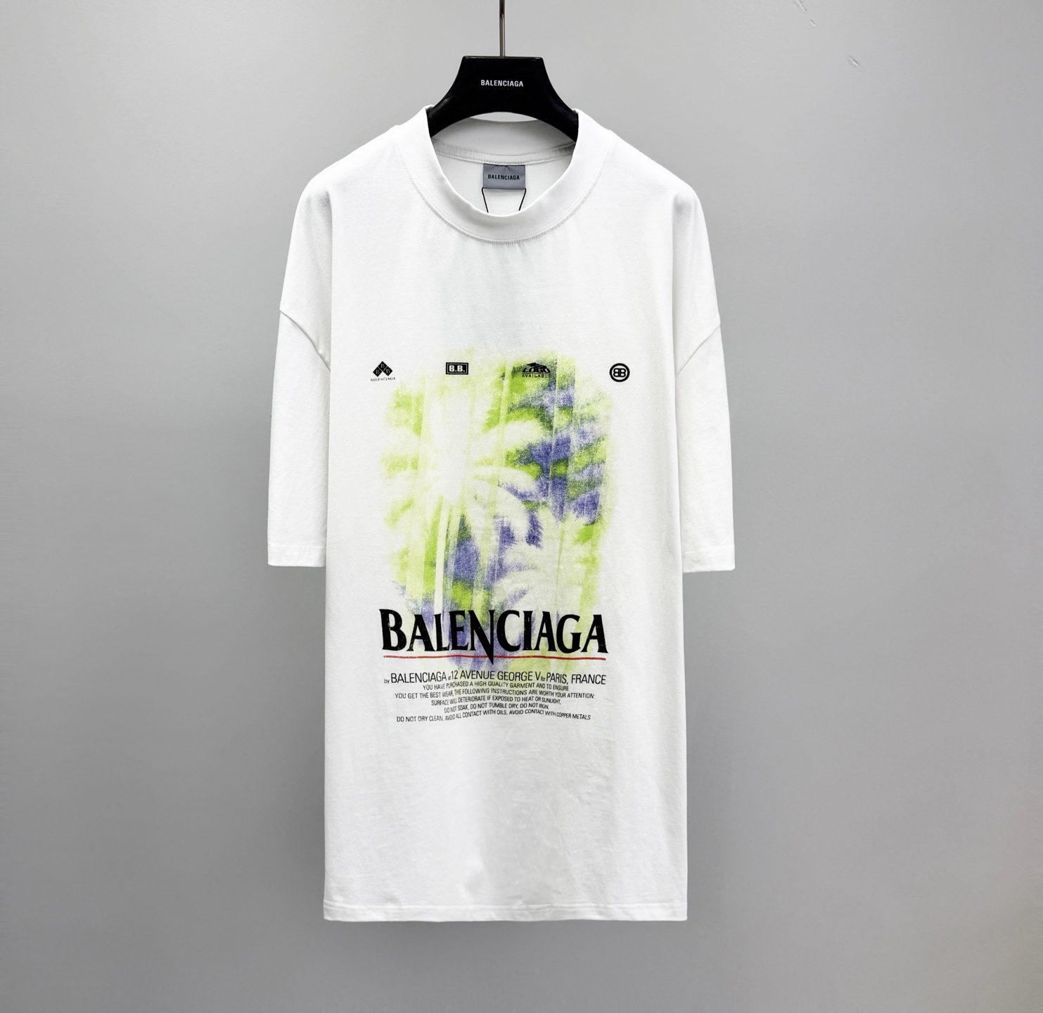 발렌시아가 남성 반팔 114194 Balenciaga T Shirt
