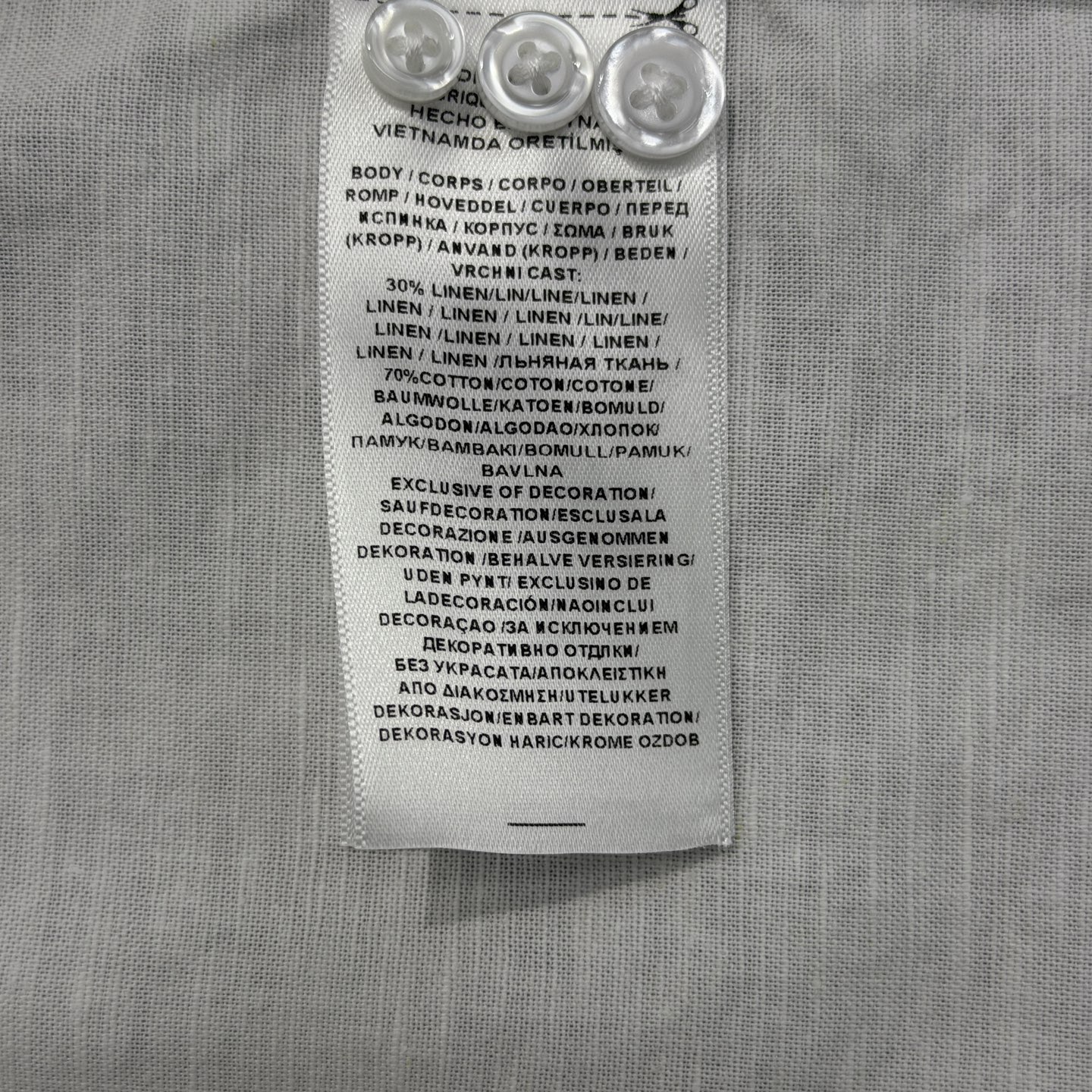 폴로 남성 면 긴팔 셔츠 114270 이미지 9