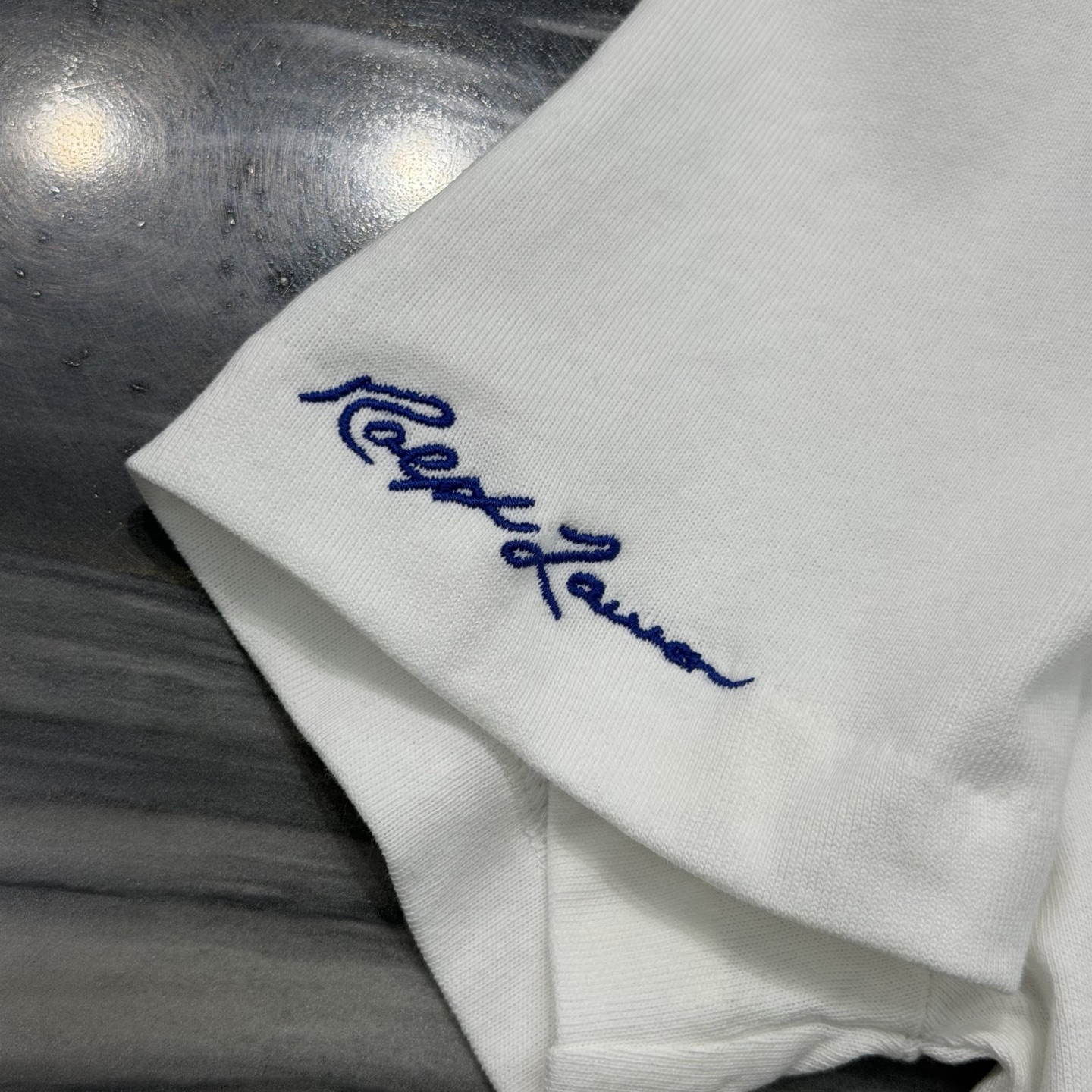 폴로 자수 패치 남성 반팔 티셔츠 114018 이미지 7