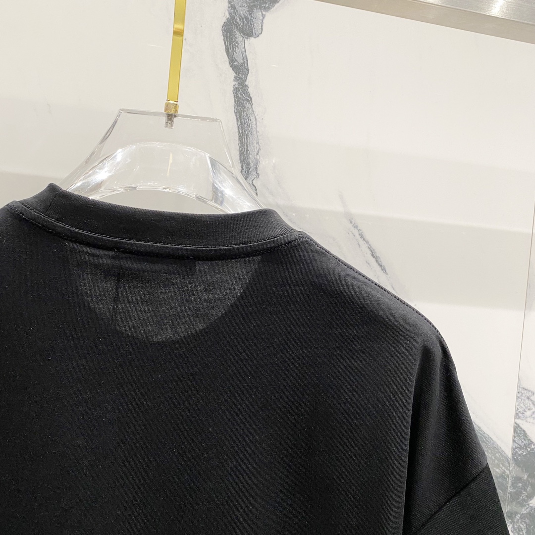 High-Quality D-G-Dougabana T-Shirt with Logo Coins and Original Fabric - 图片 4