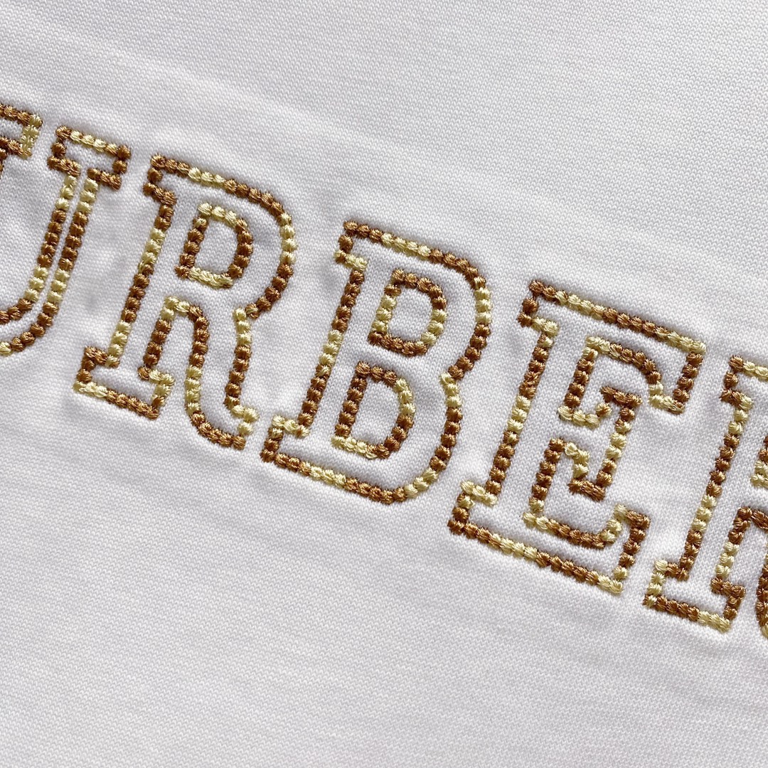 Burberry Logo Embroidered Cotton T-Shirt - Modern Fit 7 i1734284467 4868 8