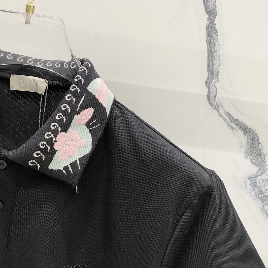  
DIOR 迪奥 翻领POLO衫
领口花瓣字母刺绣🪡LOGO小标设计
官方同步  商务首选
时尚个性 