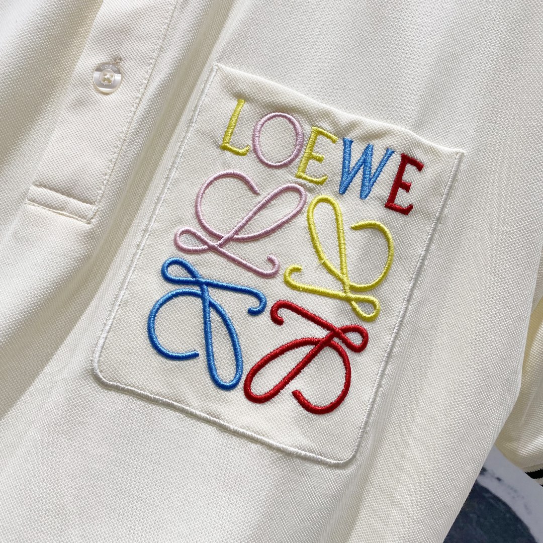  
LOEWE 罗意威 翻领POLO衫
七彩字母图腾刺绣🪡LOGO口袋设计
官方同步  商务首选
时尚个