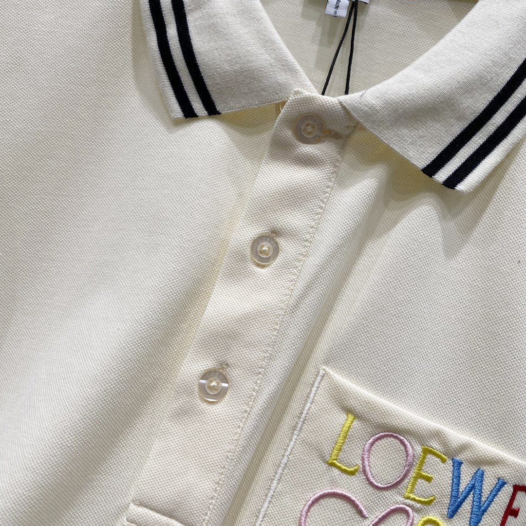  
LOEWE 罗意威 翻领POLO衫
七彩字母图腾刺绣🪡LOGO口袋设计
官方同步  商务首选
时尚个