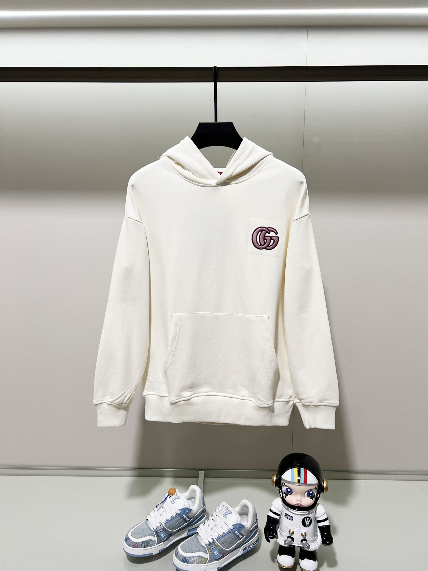 Gucci Cotton Hoodie with Embroidered Double G Logo - Stylish and Comfortable 2 i1755615897830 4482 0 0