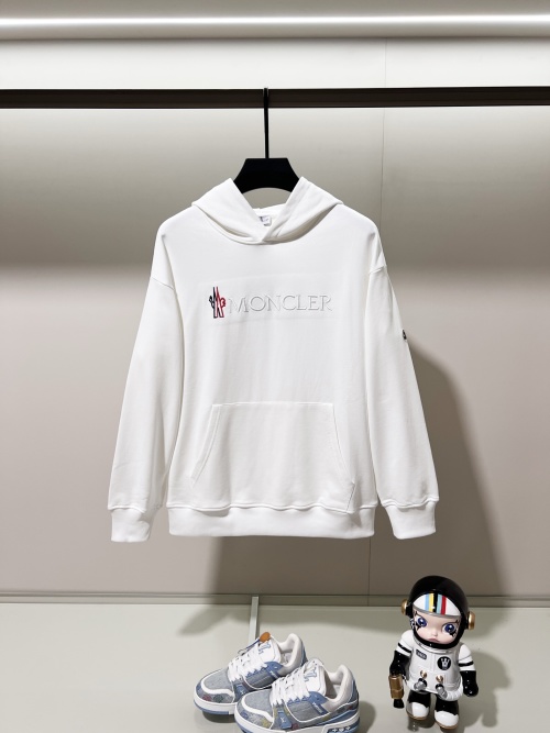 Moncler Men's Cotton Hoodie with Embroidered Logo - Stylish and Comfortable 3 Moncler Men's Cotton Hoodie with Embroidered Logo - Stylish and Comfortable