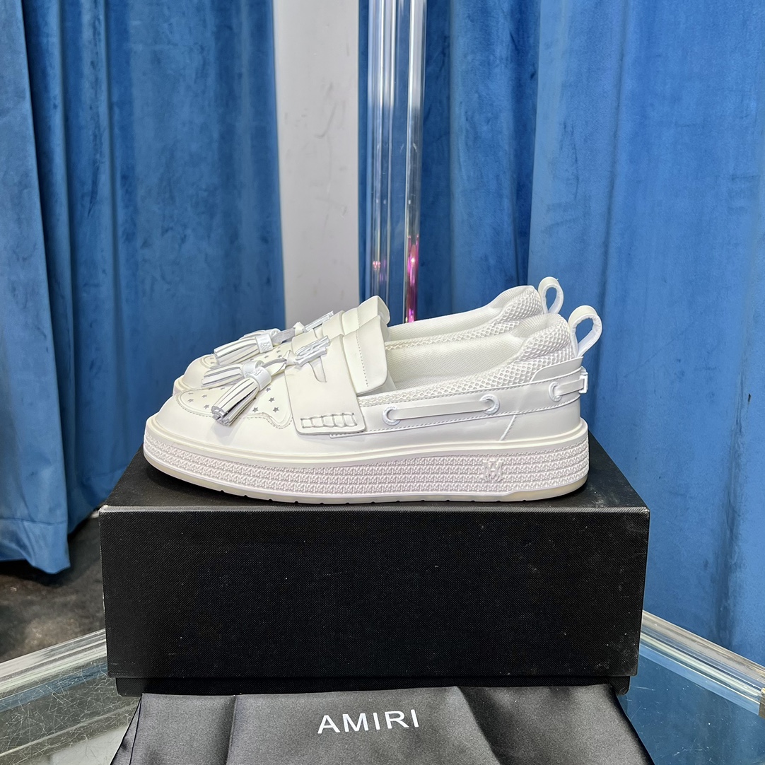 Amiri AAAAA
 Zapatos de piel Oxford Marrón Cuero de vaca Gasa Caucho Colección otoño – invierno Casual