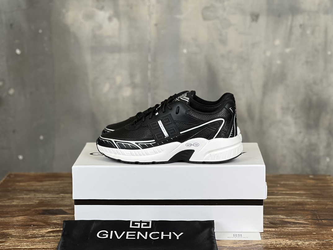 Givenchy Casual Shoes Splicing Cowhide Casual