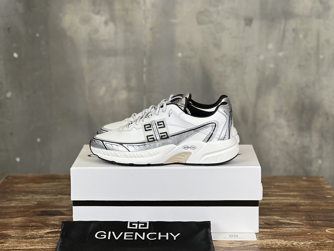 Givenchy Casual Shoes Splicing Cowhide Casual