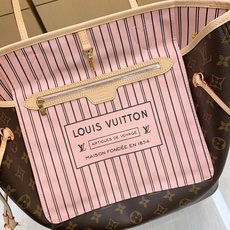 【顶级原单】 款号:M50366粉里 全钢钢扣 带163芯片 本款 Neverfull 中号托特包为柔软 Mon 【顶级原单】 款号:M50366粉里 全钢钢扣 带163芯片 本款 Neverfull 中号托特包为柔软 Mon