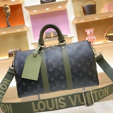 【顶级原单】款号:M28639 带163芯片 本款 Keepall Bandoulière 35 手袋采用 Mon 【顶级原单】款号:M28639 带163芯片 本款 Keepall Bandoulière 35 手袋采用 Mon