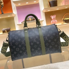 【顶级原单】款号:M28639 带163芯片 本款 Keepall Bandoulière 35 手袋采用 Mon 【顶级原单】款号:M28639 带163芯片 本款 Keepall Bandoulière 35 手袋采用 Mon