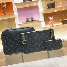 【顶级原单】款号:M28628 带163芯片 本款 Trio 邮差包结合 Monogram Eclipse 帆布和 【顶级原单】款号:M28628 带163芯片 本款 Trio 邮差包结合 Monogram Eclipse 帆布和