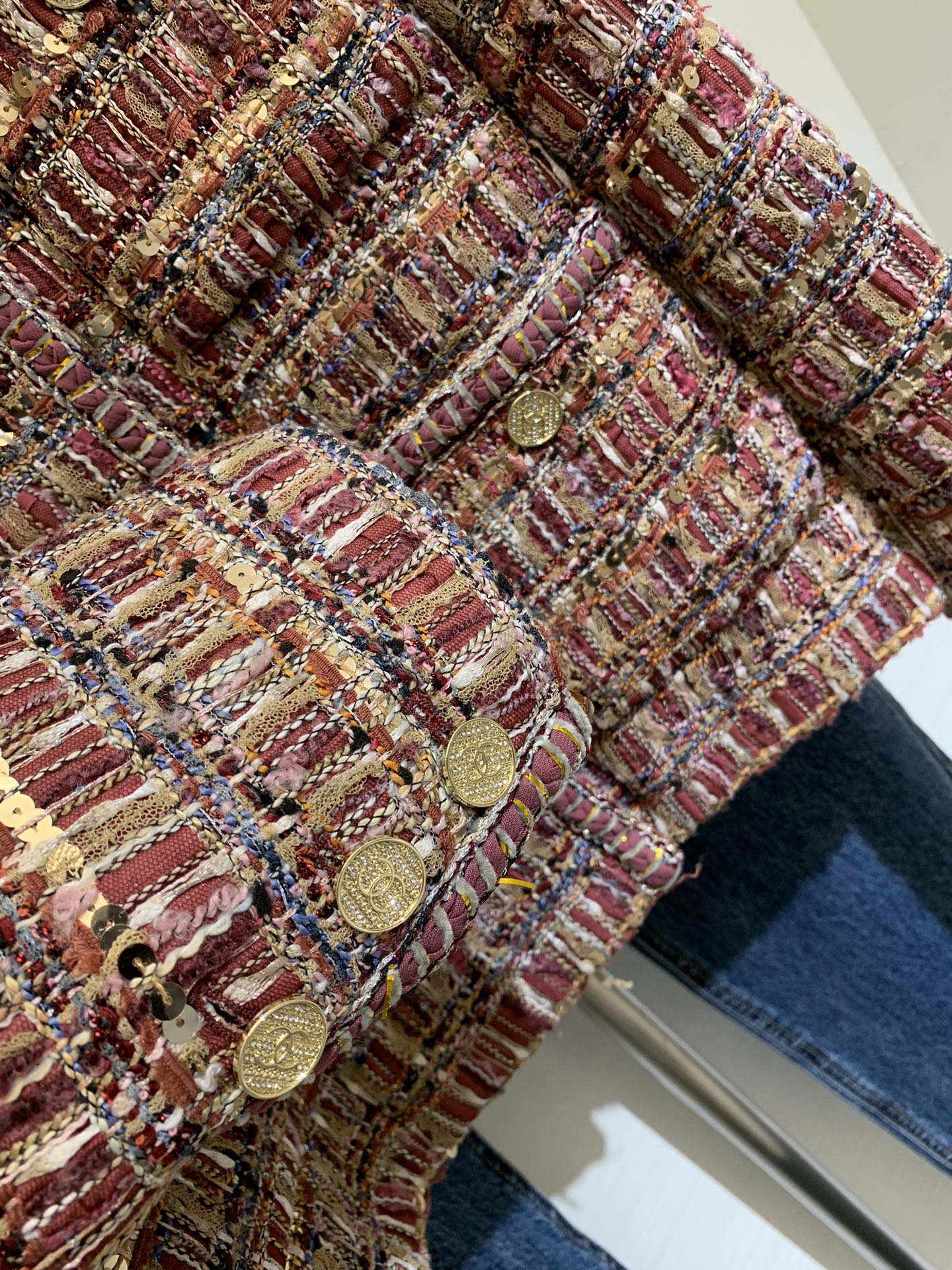 独家首发最新款重磅编织外套可收藏级别的经典版型！织带都是双股编织装饰整件衣服看起来一个字贵！多种色编织面