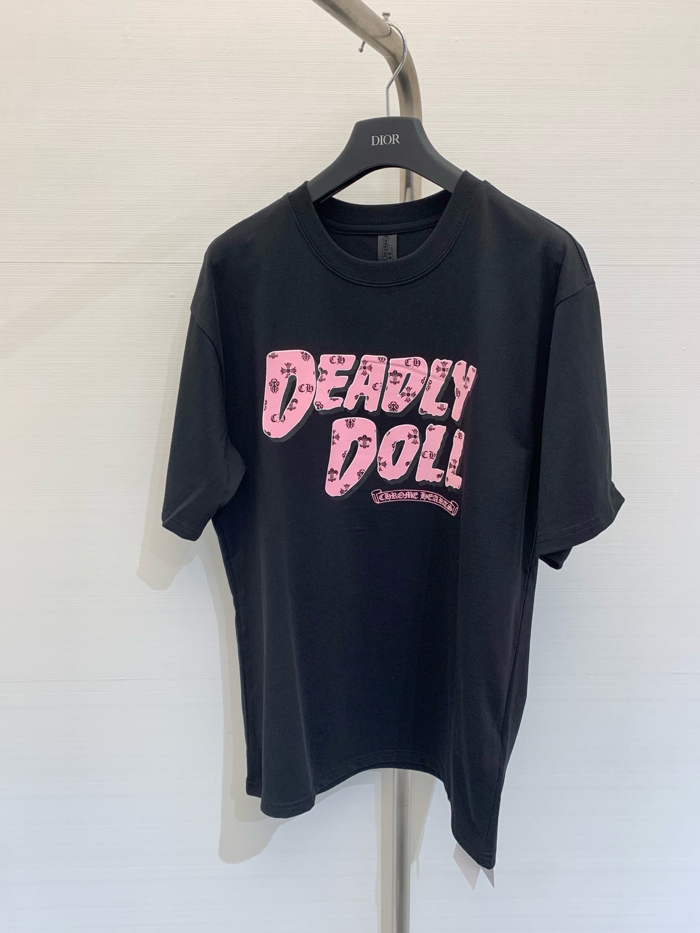 NO:307776,Croxin Early Spring New Comic Girls Short-Sleeve Shirt, Customized High-Heavy Environmentally friendly High-quality Top Fabric, ~, Synchronized Color White Black Size, chrome hearts, T-shirt, alexander wang19860909克罗心  早春新款 漫画少女短袖恤,定制高克重环保优质顶级面料,~,同步 颜色白色 黑色 码数,,chrome hearts,T-shirt,alexander wang,Women's clothing