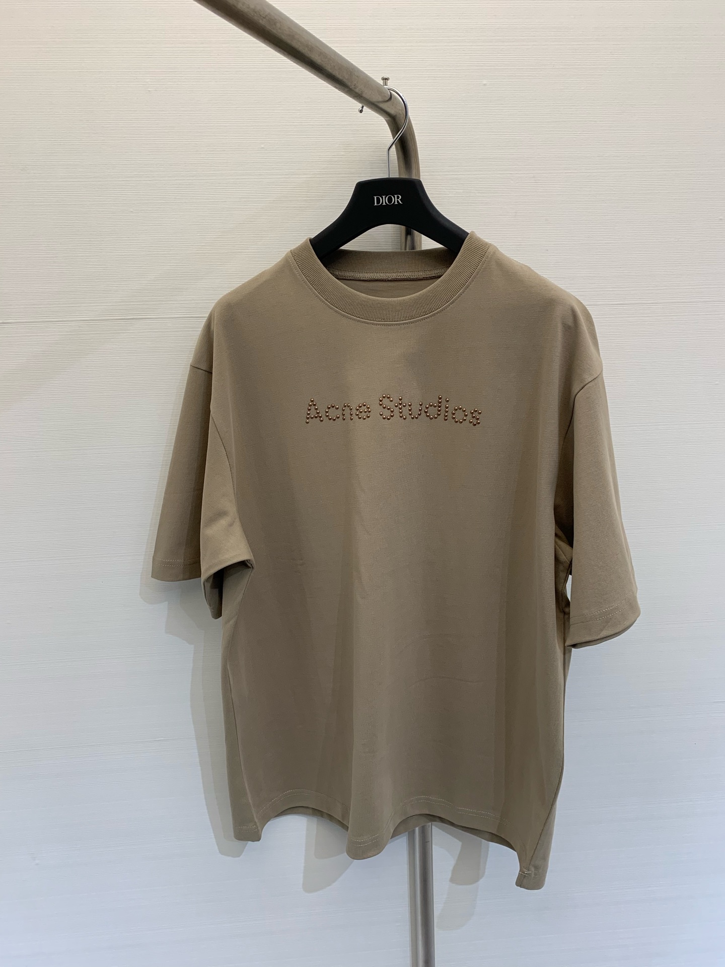 NO:318248,New spring and summer style copper nail shirt, high version, same model for men and women, alexander wang19860909春夏新款 铜钉恤,高版本,男女同款 码数,,alexander wang,Women's clothing