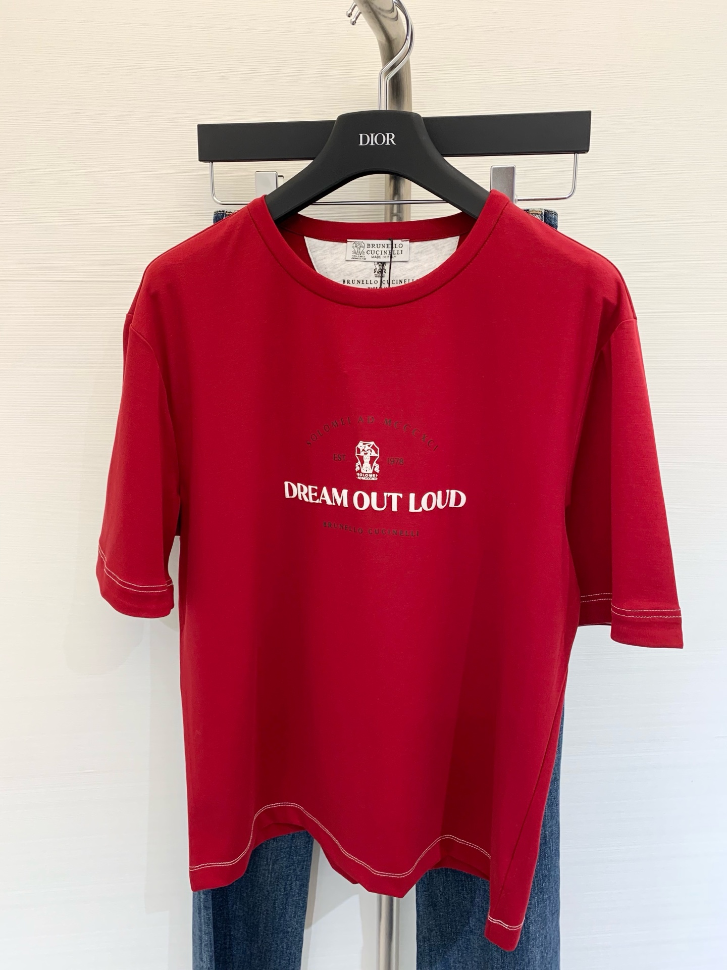 NO:331296,BC 2025 Summer new style foam letter logo loose round neck T-shirt collar contrast patch design Large style not picky body style men and women same color white red light purple SML, tees, t-shirt, alexander wang19860909BC 2025 夏季新款 发泡字母Logo宽松圆领T恤 领子撞色贴布设计 大版型不挑身材 男女同款 颜色白色 红色 浅紫 码数SML,,tees，t-shirt,alexander wang,Women's clothing