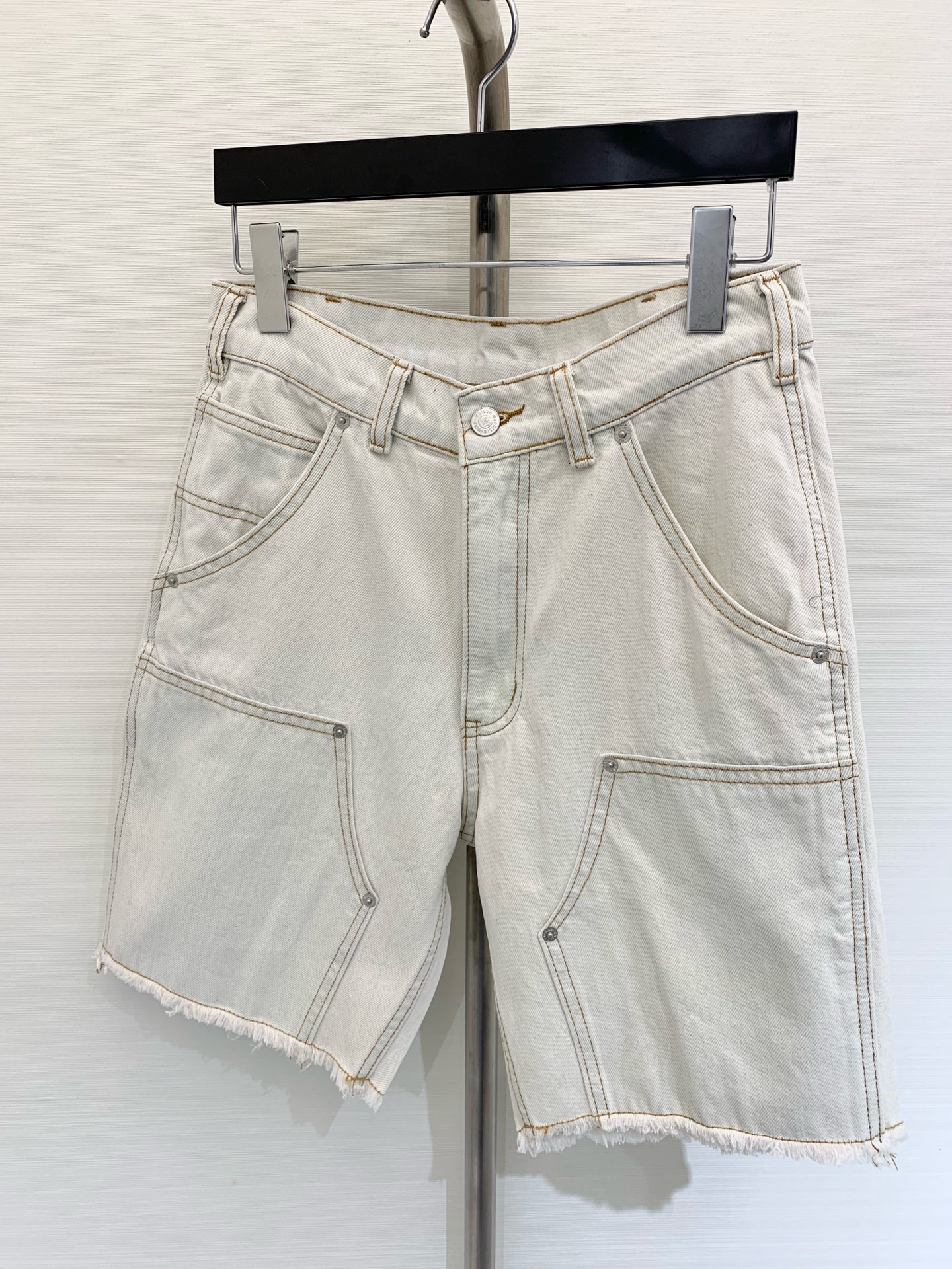 NO:326954,New summer style niche design American retro multi-pocket denim pants same as men and women Size, alexander wang19860909夏季新款 小众设计美式复古多口袋牛仔五分裤 男女同款 码数,,alexander wang,Women's clothing