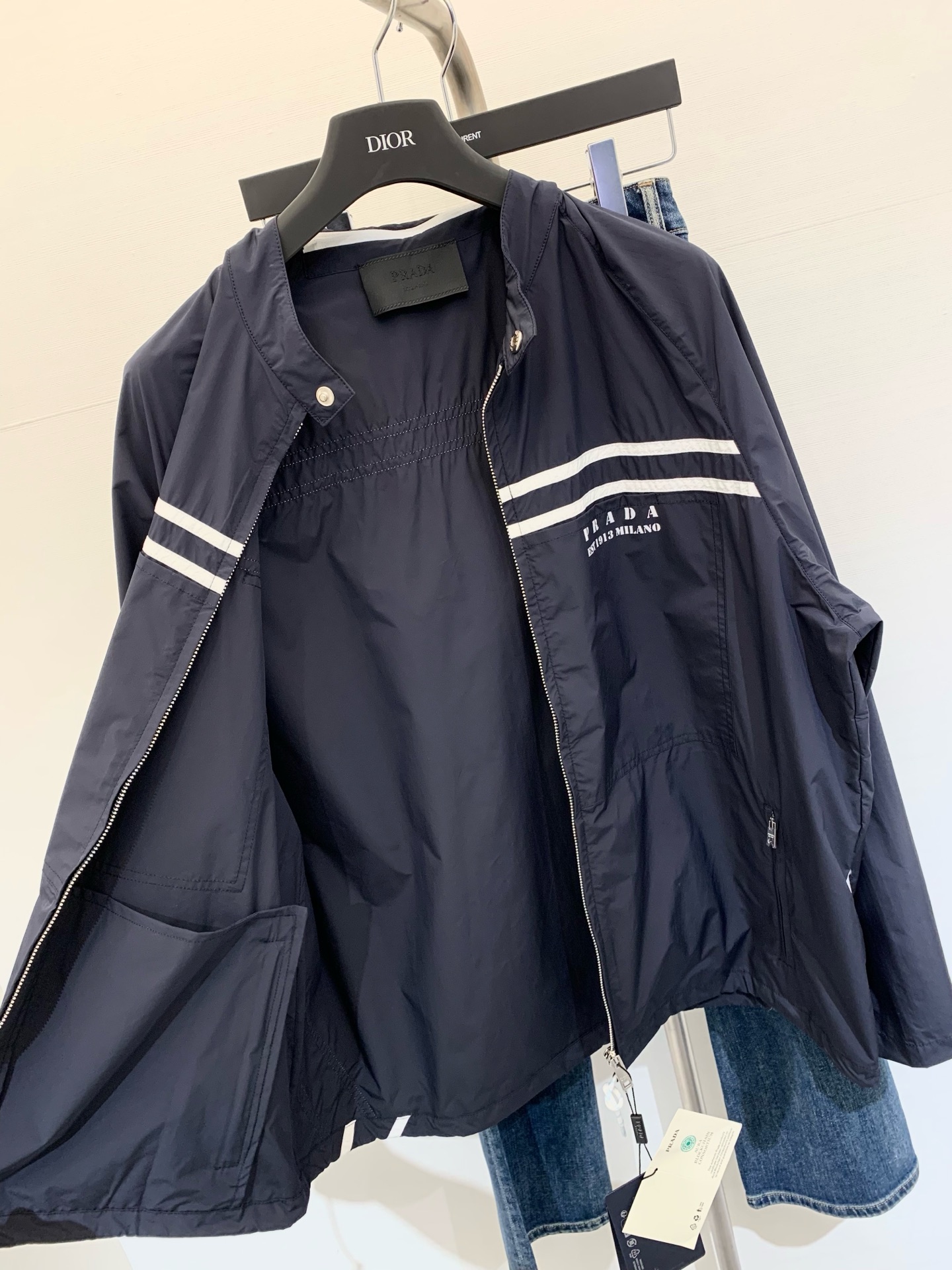 Prada 2025 Summer Hooded Sunscreen Jacket - Stylish & Comfortable 7 i1746034248654 9717 0 8