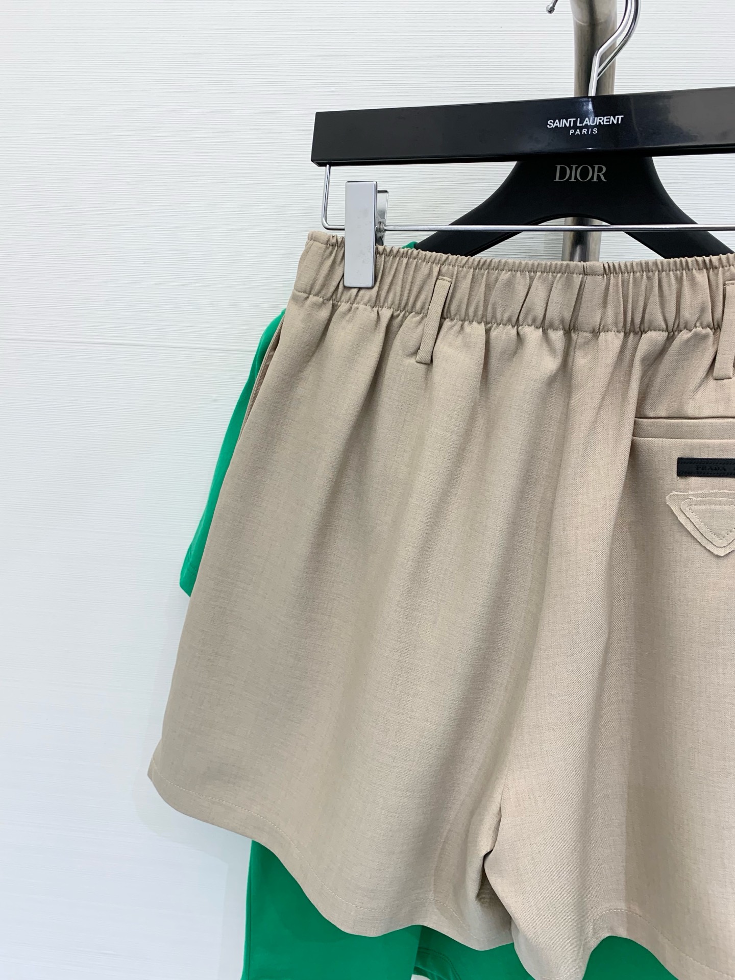 Prada 2025 Summer Khaki Casual Shorts - Comfortable & Stylish 8 i1746034606828 790 0 6