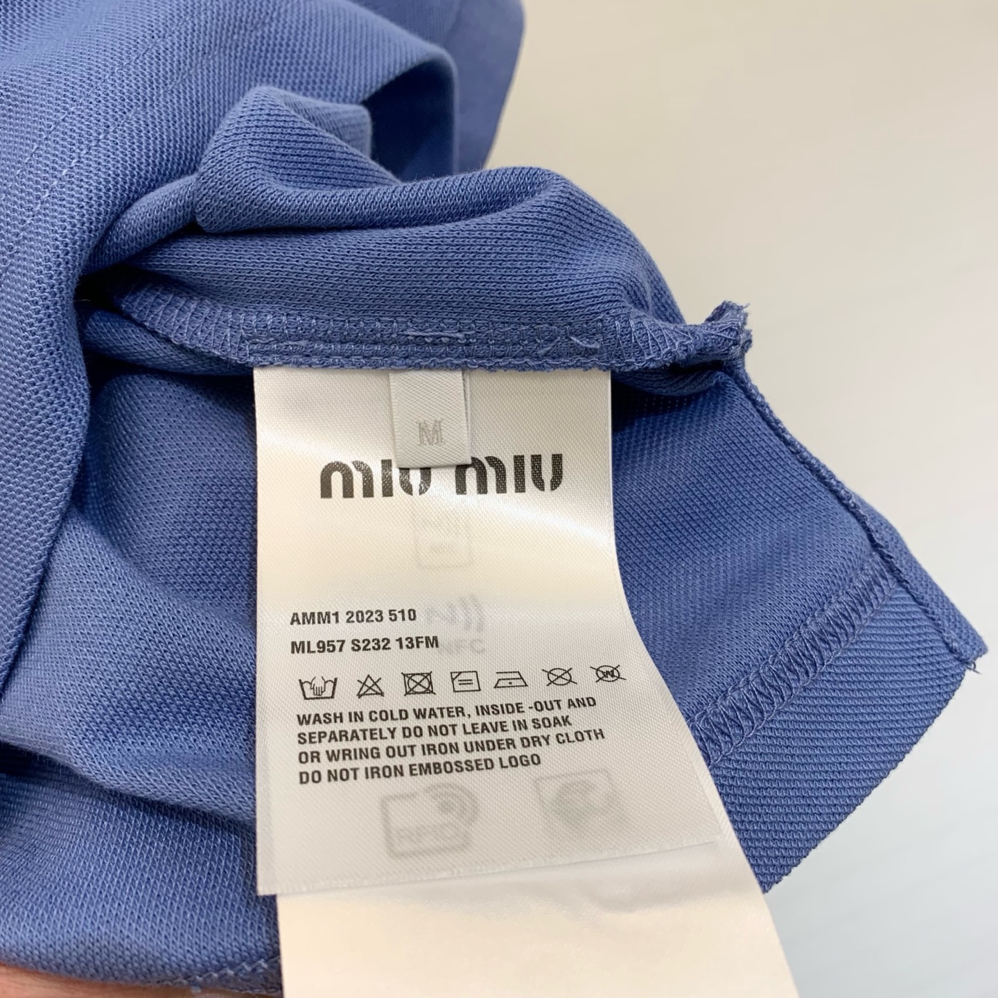 MIUUMIU 2025 Summer Polo T-Shirt, High Waist, Embroidered, Breathable Cotton 10 i1746168148668 3210 0 8