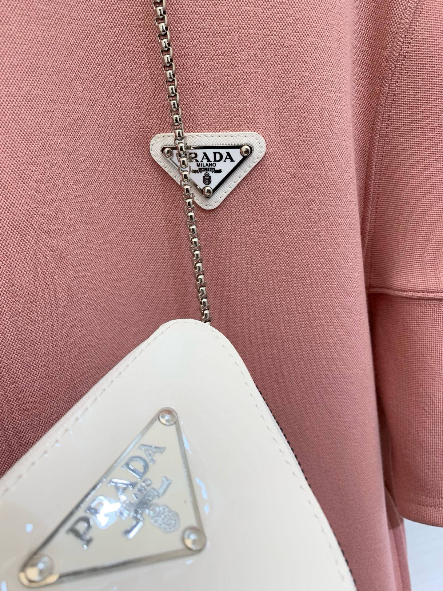 Prada 2025 Summer Casual Dress with Triangle Logo & Mini Bag, High Quality 5 i1746291000858 5186 0 3