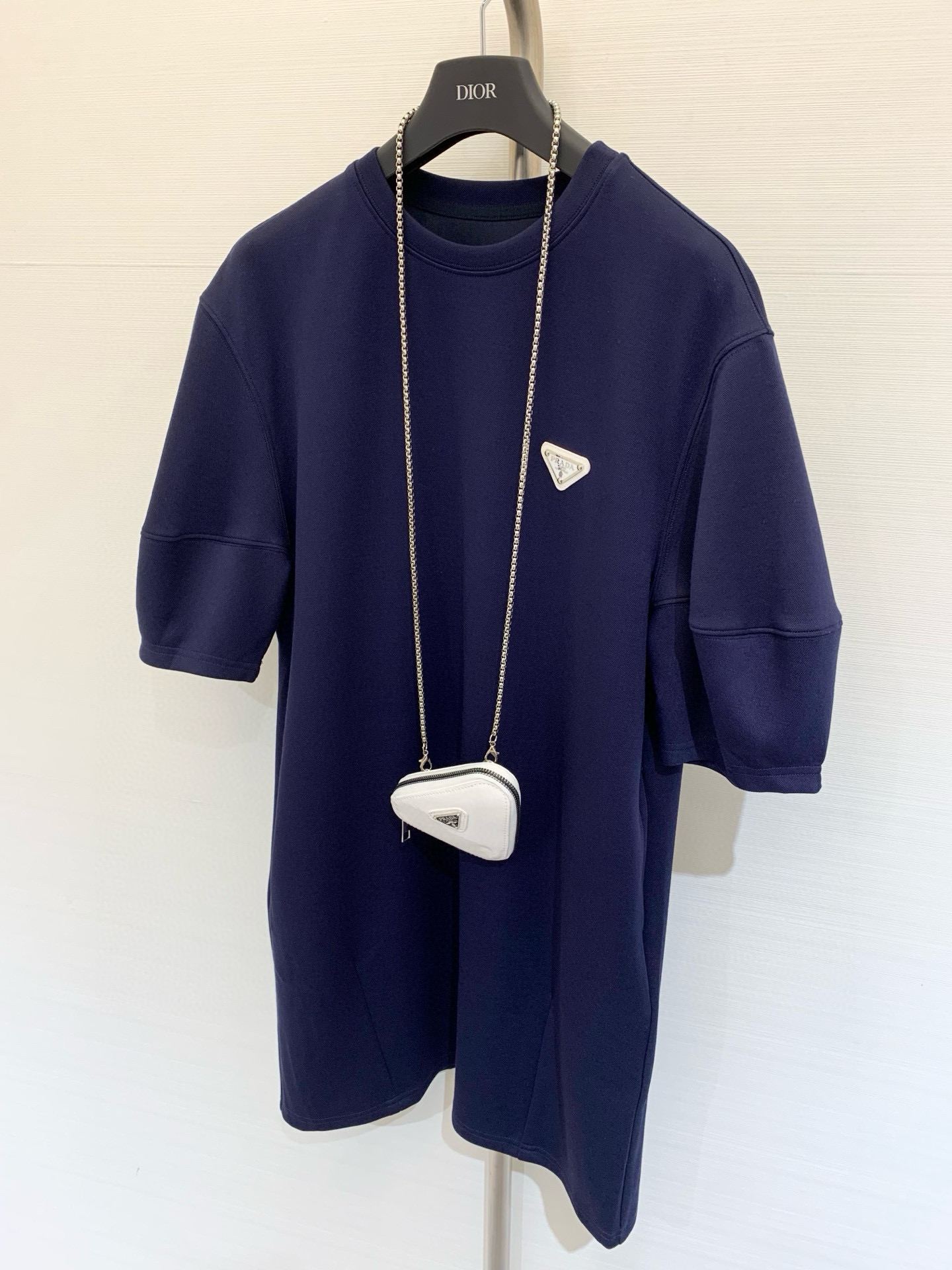Prada 2025 Summer Casual Dress with Triangle Logo - Comfortable & Chic 3 i1746291031099 3699 0 1
