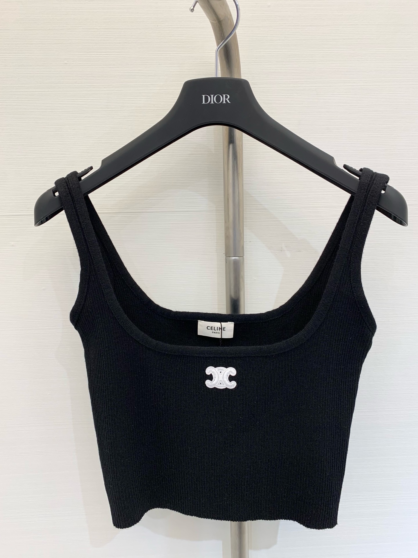 NO:426177,Simple two-color vest, embellishment, high-end fashion, color black, white, size //,,alexander wang19860909简约二色背心 修饰点缀 上身高級時尚 颜色黑色 白色 码数//,,alexander wang,Women's clothing