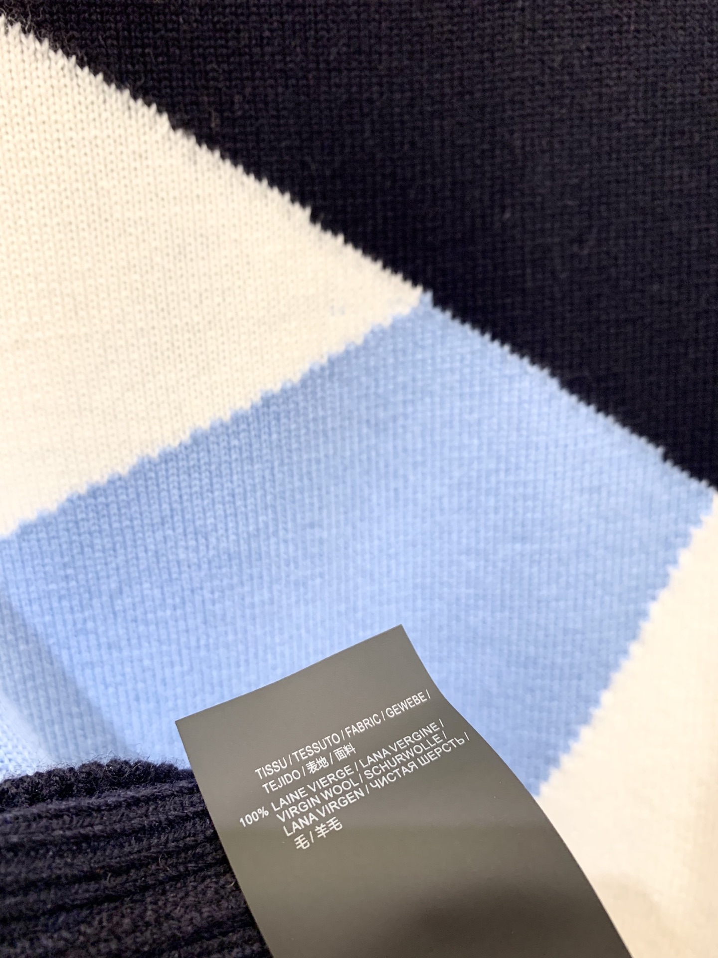 Sacai 25秋冬新款 撞色拼接半拉链针织长袖 多块拼接工艺 yb定制100%羊毛面料 亲肤舒适 两色